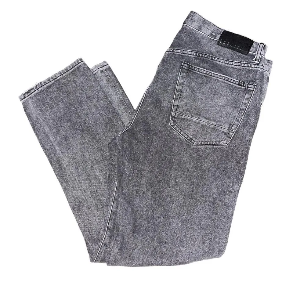 PacSun Men's Grey and Black Jeans