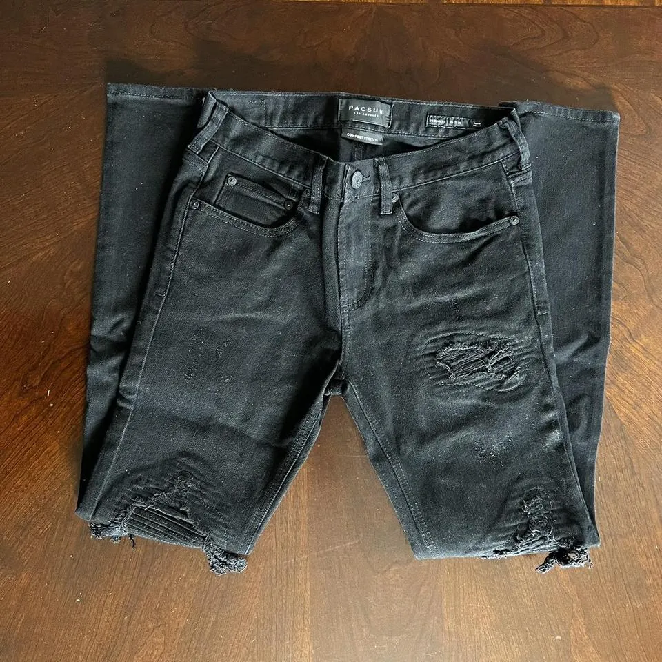 PacSun Men's Black Jeans