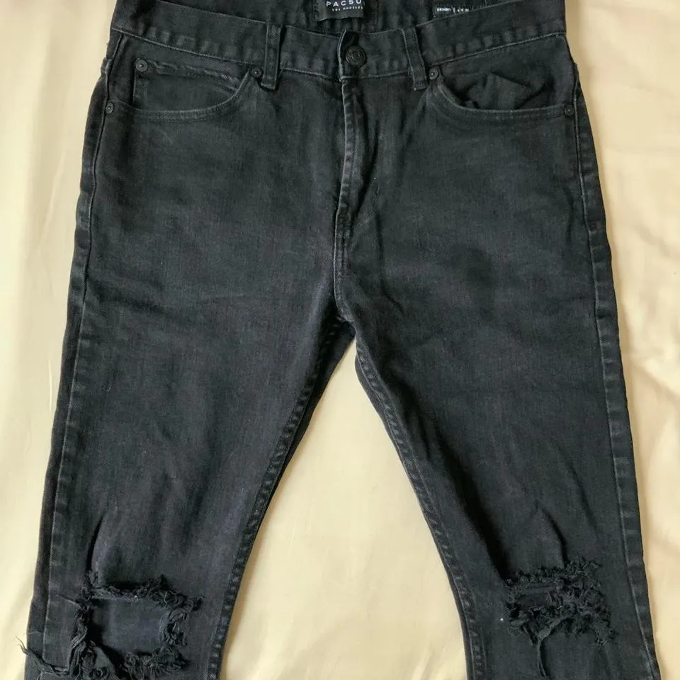 PacSun Men's Black Jeans