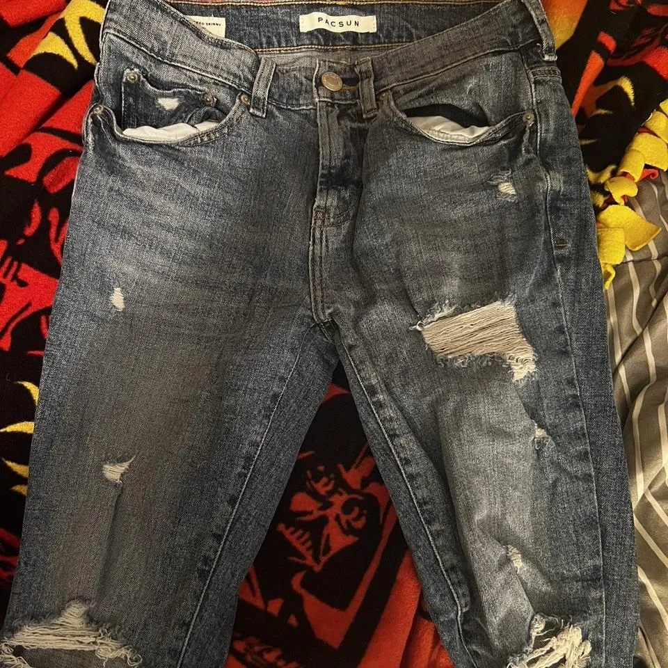PacSun Men's Blue Jeans