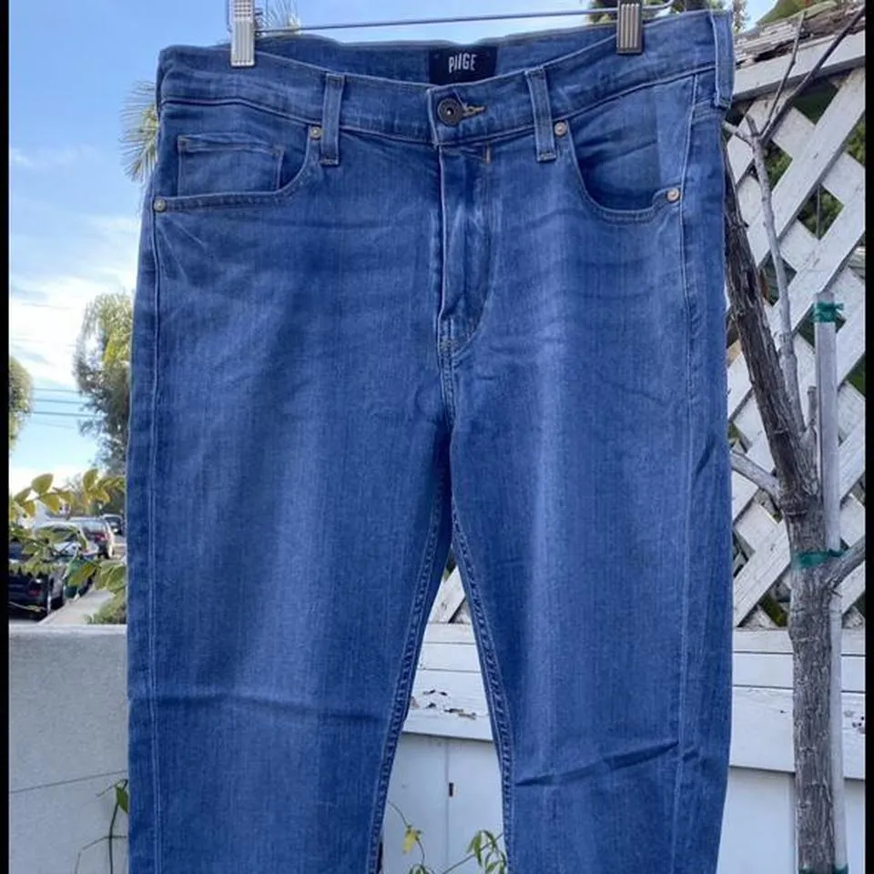 PAIGE Men's Blue Jeans