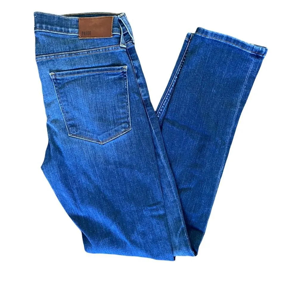 PAIGE Men's Navy Jeans