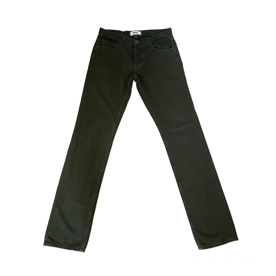PAIGE Men's Green Jeans
