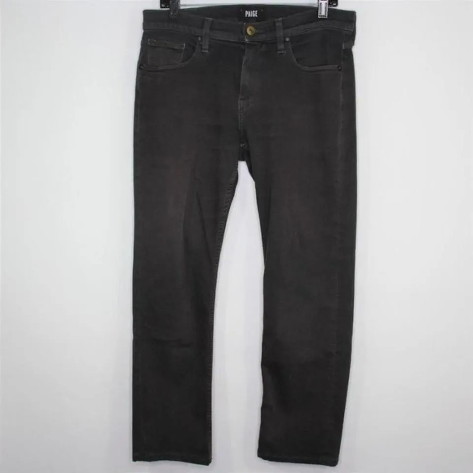 PAIGE Men's Black Jeans