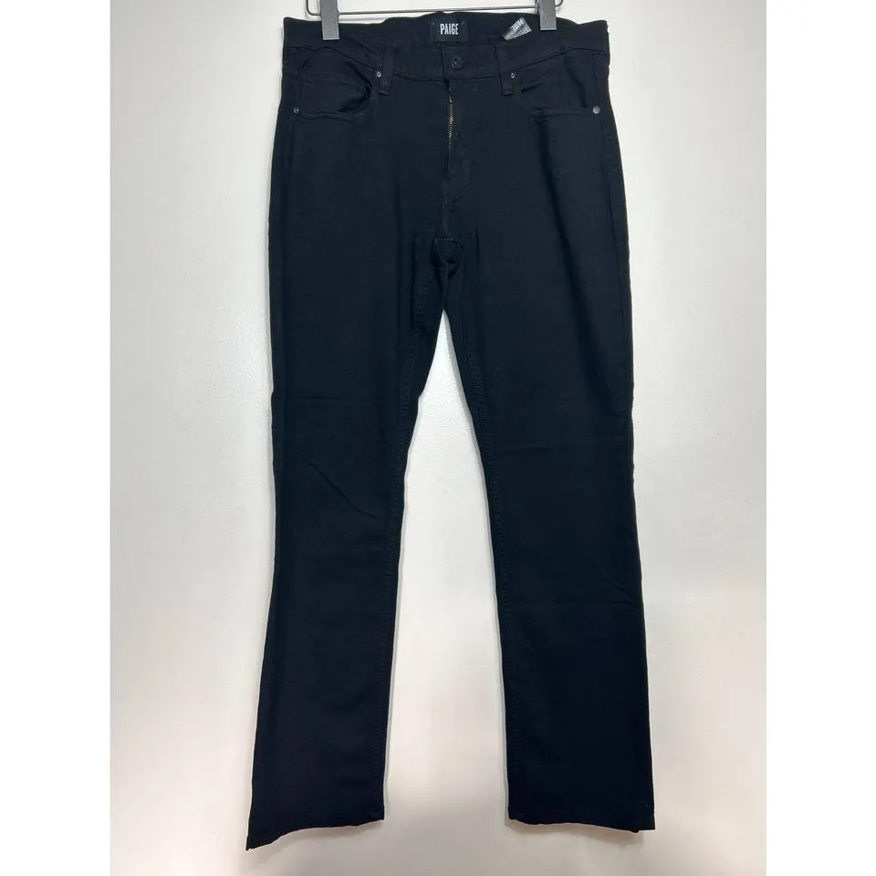PAIGE Men's Black Jeans