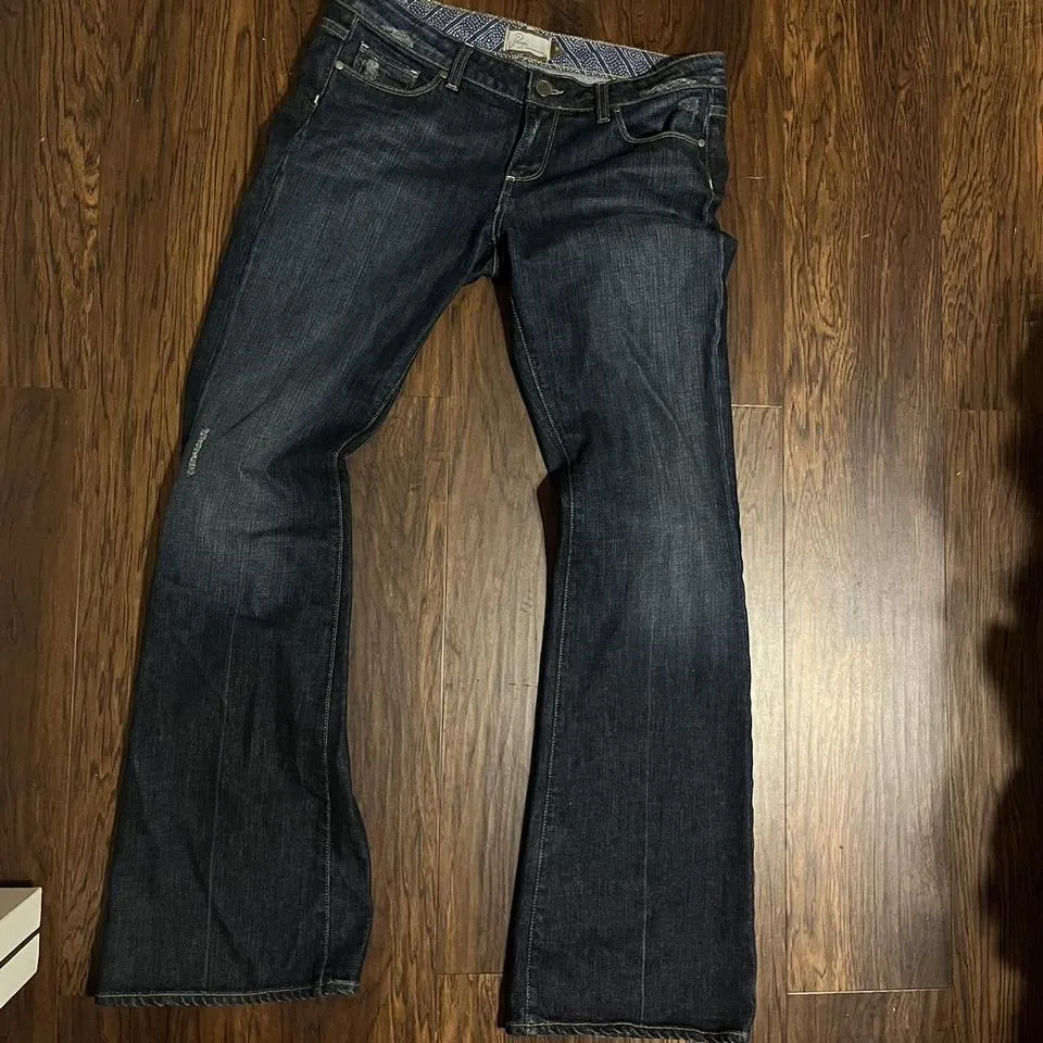 PAIGE Men's Navy Jeans