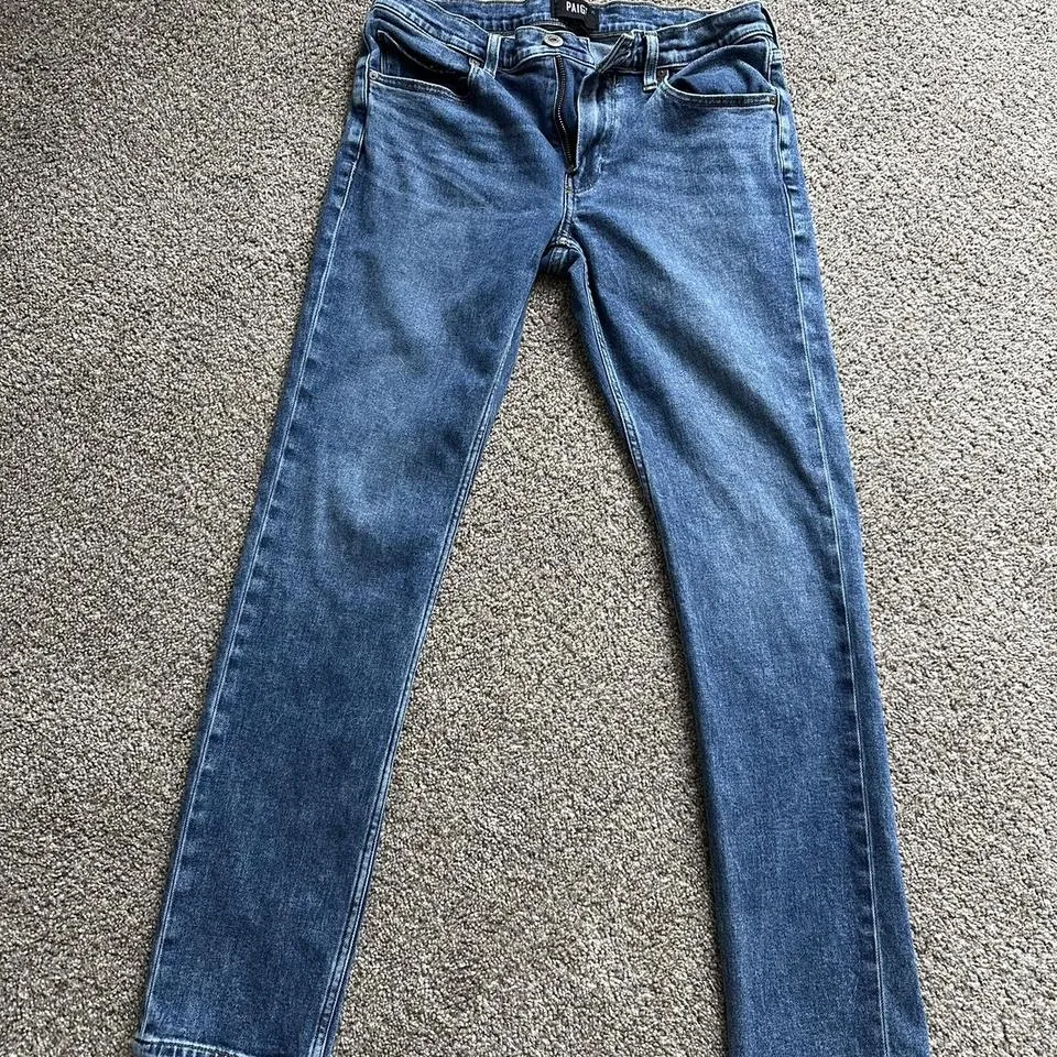 PAIGE Men's Blue Jeans