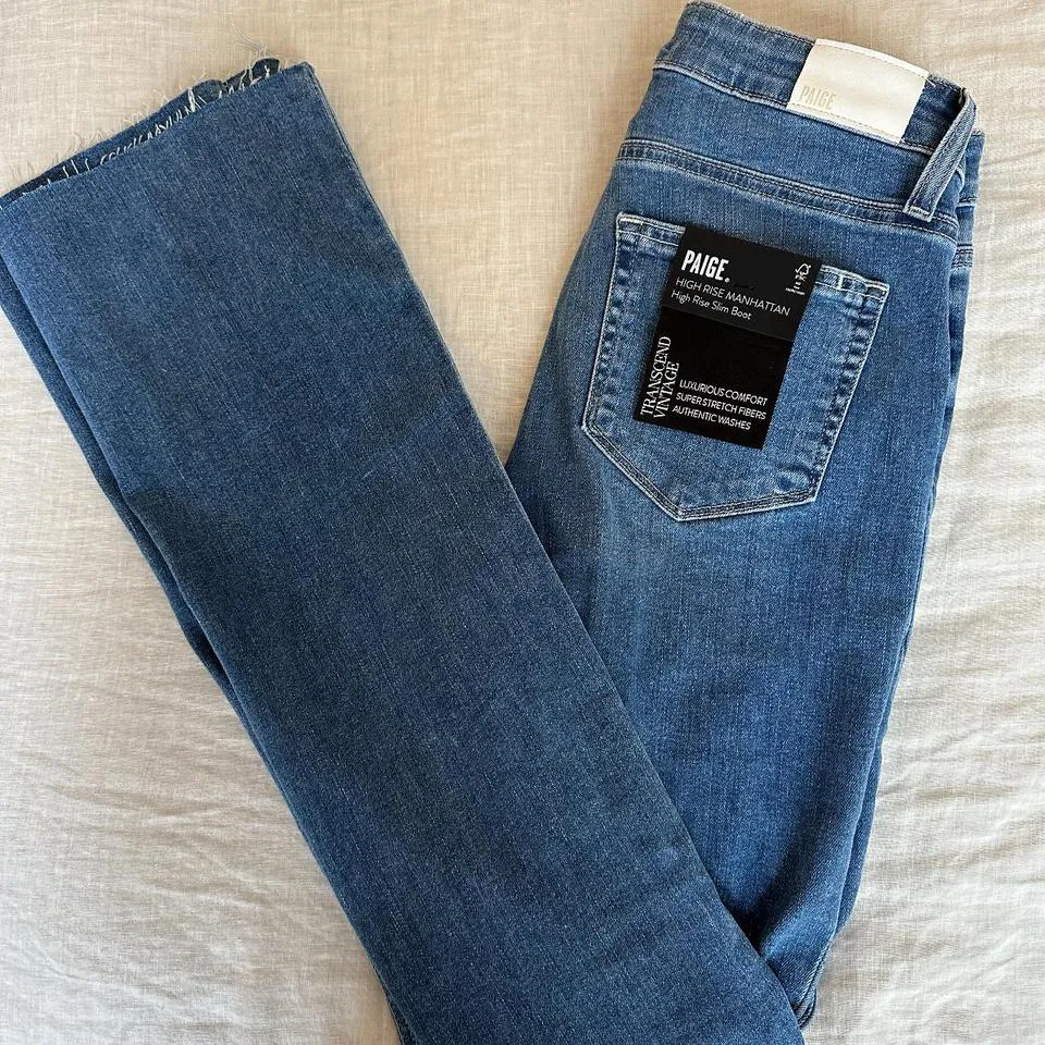 PAIGE Men's Blue Jeans