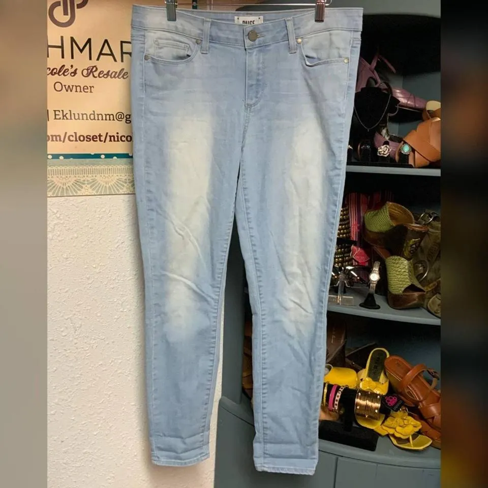 PAIGE Men's Blue Jeans