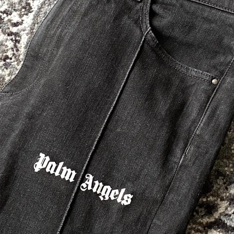 Palm Angels Men's Black Jeans