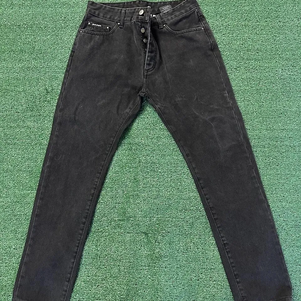 Palm Angels Men's Black Jeans