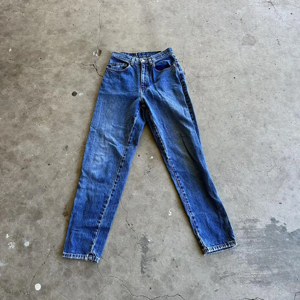 Pepe Jeans Men's Blue and Cream Jeans