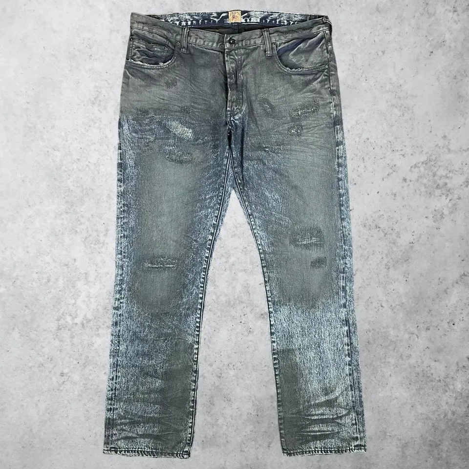 Prps Men's Black and Grey Jeans