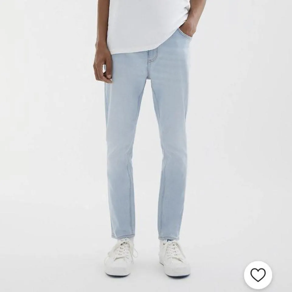 Pull&Bear Men's Blue Jeans