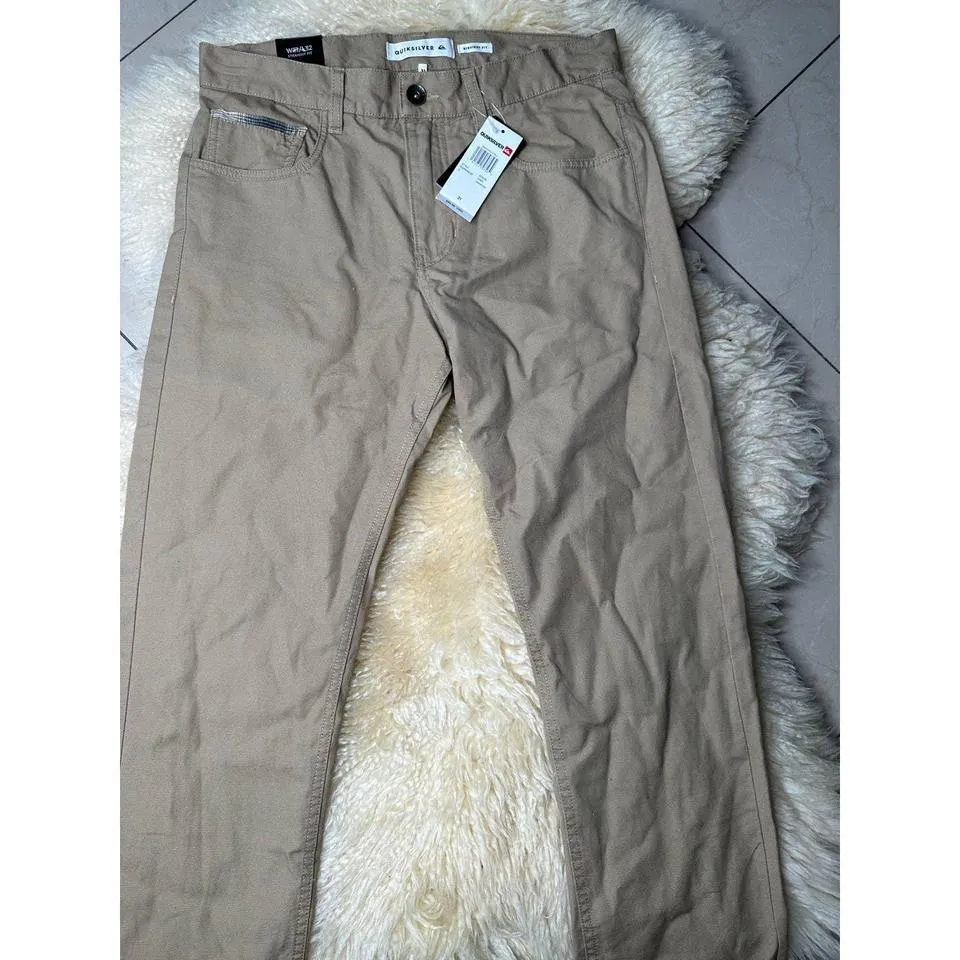 Quiksilver Men's Cream Jeans