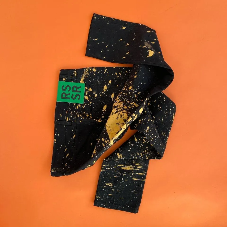 Raf Simons Men's Black Jeans