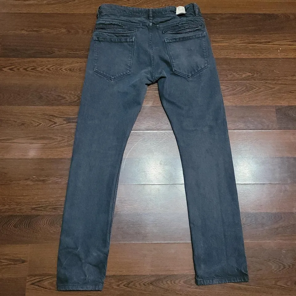 Raf Simons Men's Black and Navy Jeans