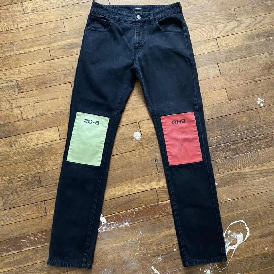 Raf Simons Men's Black Jeans
