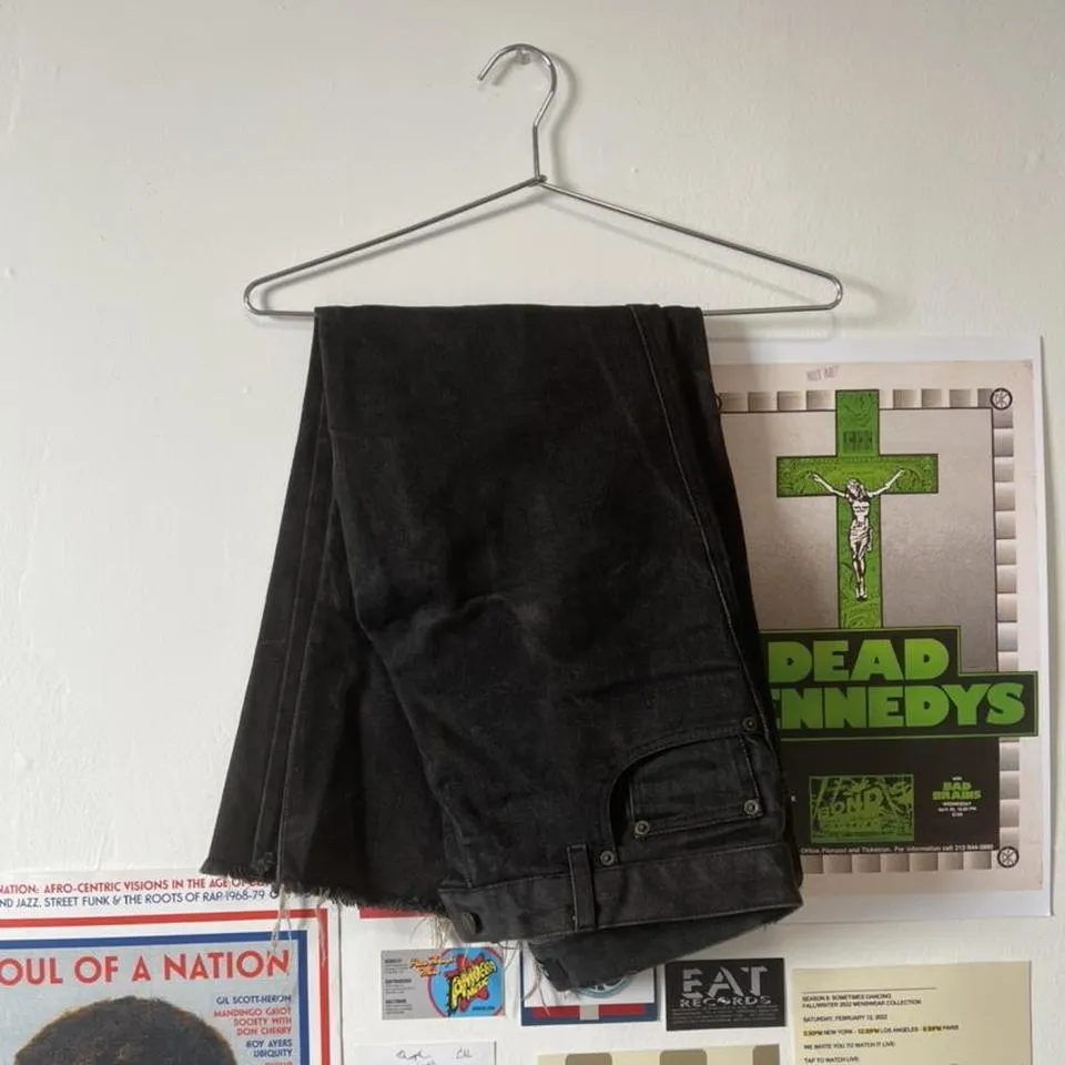Raf Simons Men's Black Jeans