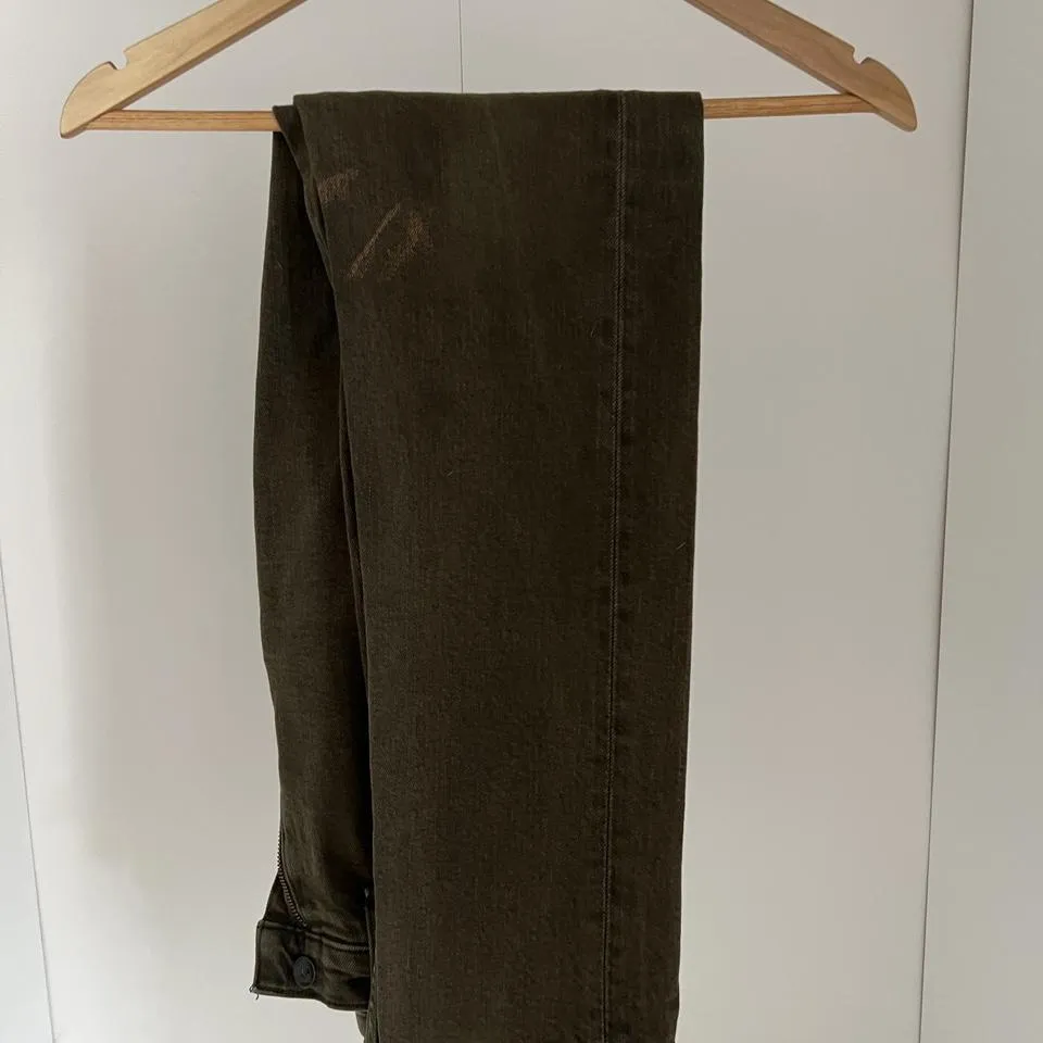 Rag & Bone Men's Khaki and Green Jeans