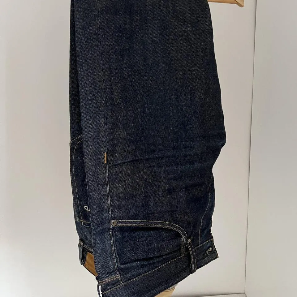 Rag & Bone Men's Navy and Blue Jeans