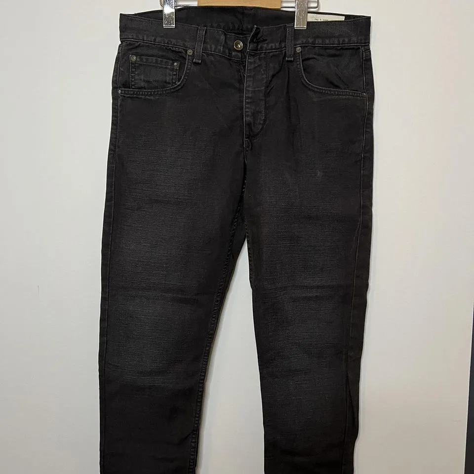 Rag & Bone Men's Black Jeans