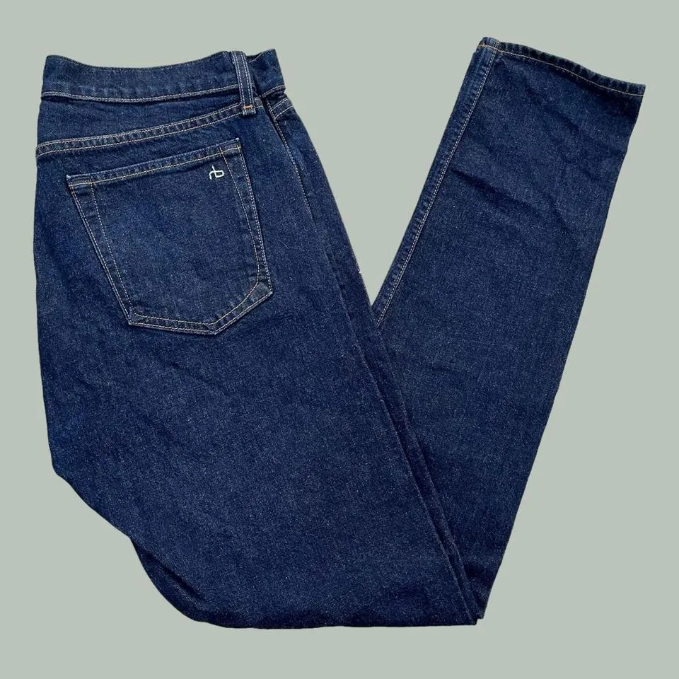 Rag & Bone Men's Navy Jeans
