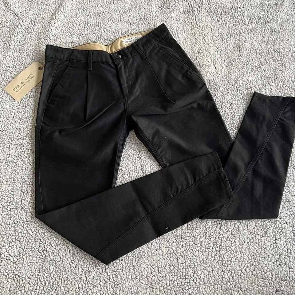 Rag & Bone Men's Navy and Black Jeans