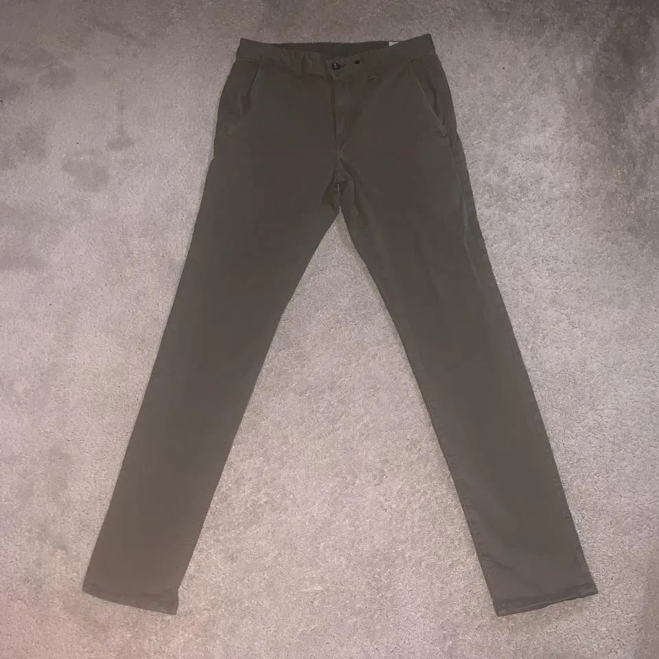 Rag & Bone Men's Green and Khaki Jeans