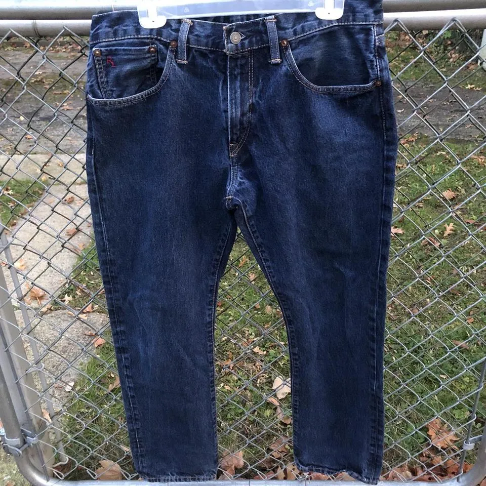 Ralph Lauren Men's Navy Jeans