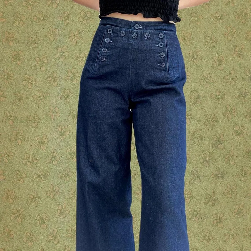 Ralph Lauren Men's Navy and Blue Jeans