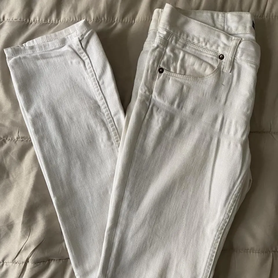 Ralph Lauren Men's White Jeans