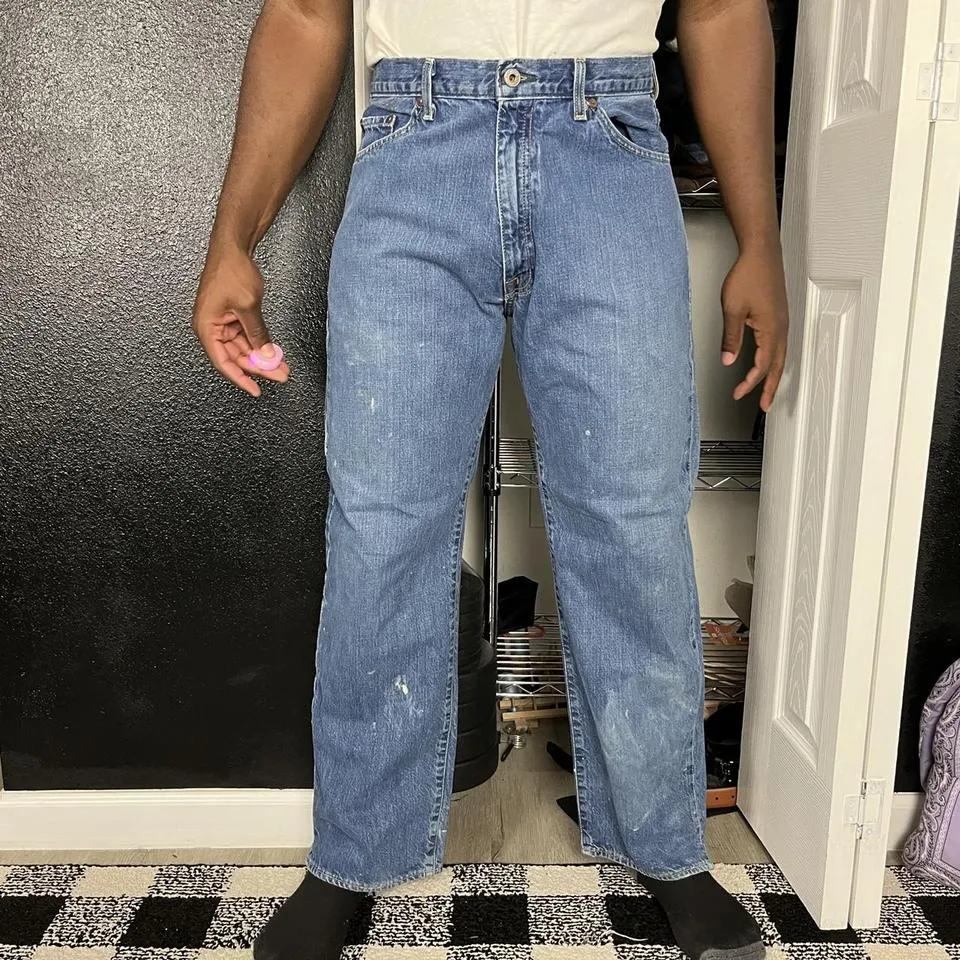 Ralph Lauren Men's Blue and Navy Jeans