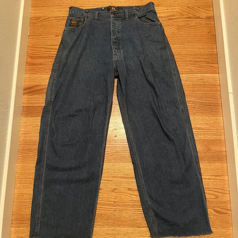 Ralph Lauren Men's Blue and Navy Jeans