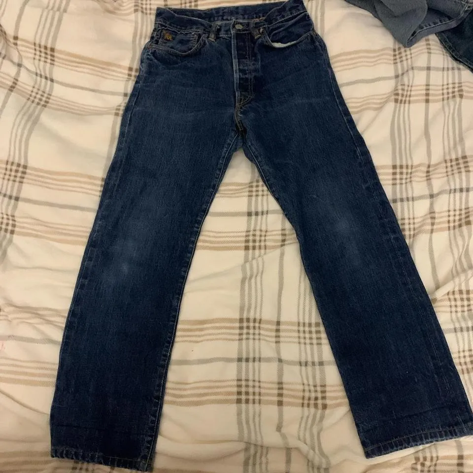 Ralph Lauren Men's Navy Jeans