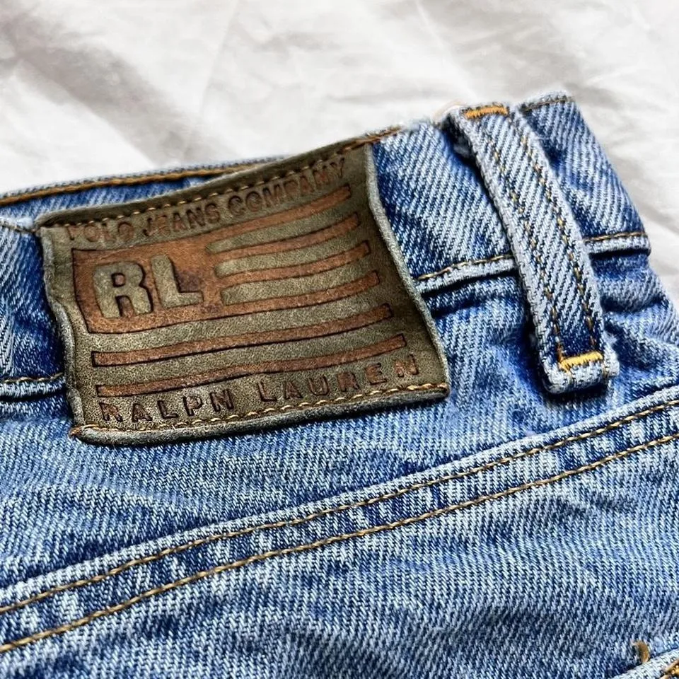 Ralph Lauren Men's Blue and Navy Jeans