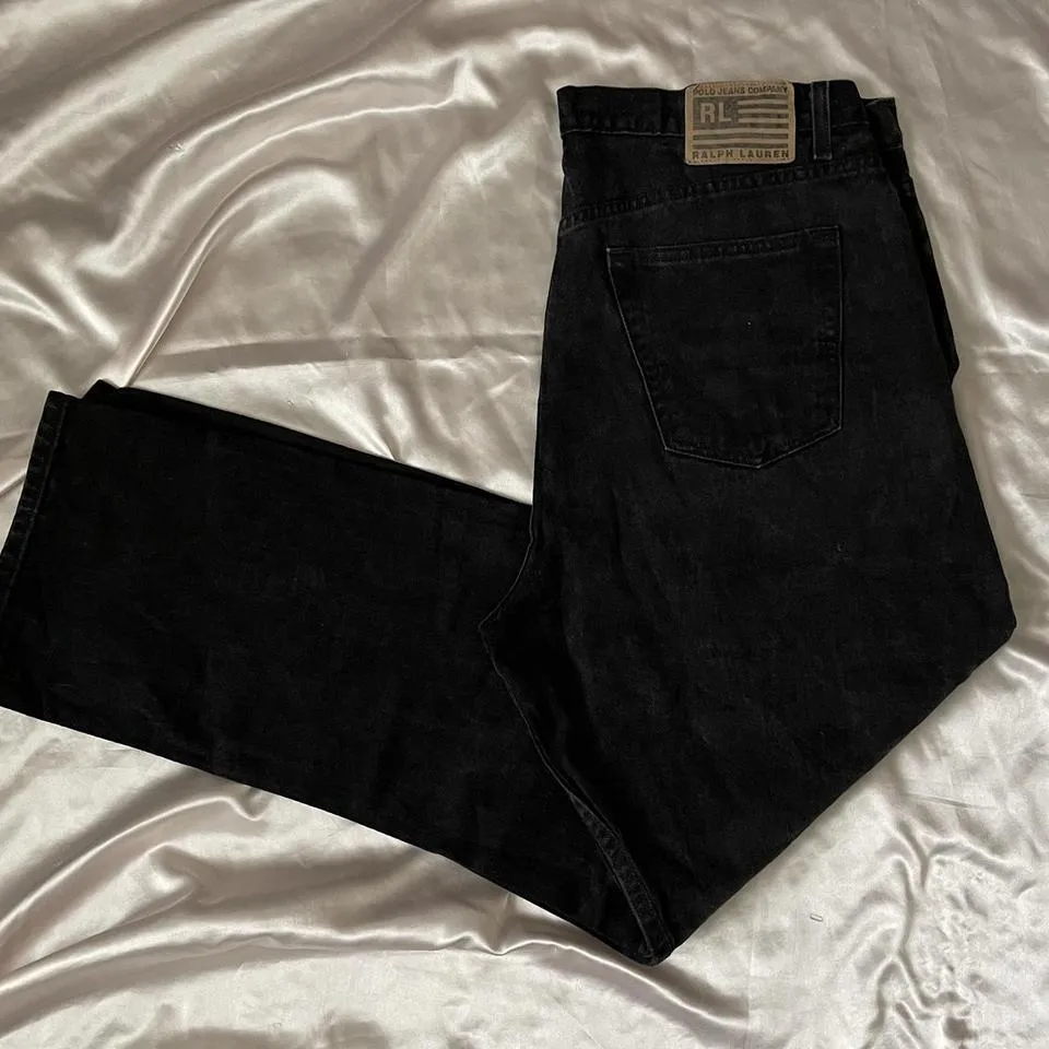 Ralph Lauren Men's Black Jeans