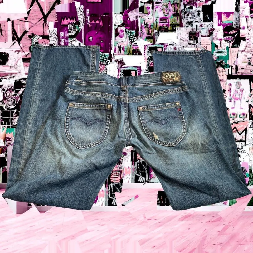 Replay Men's Blue Jeans