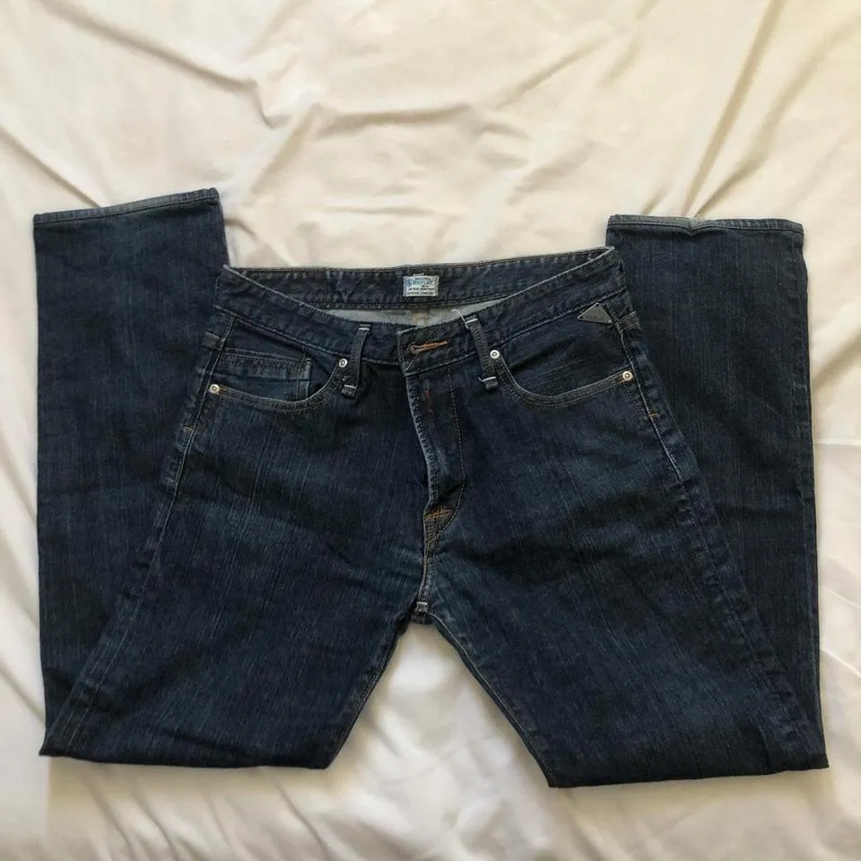 Replay Men's Navy Jeans