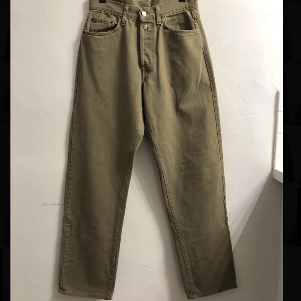 Replay Men's Khaki and Green Jeans