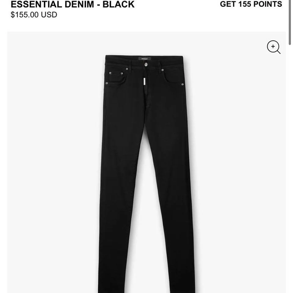 Represent Men's Black Jeans
