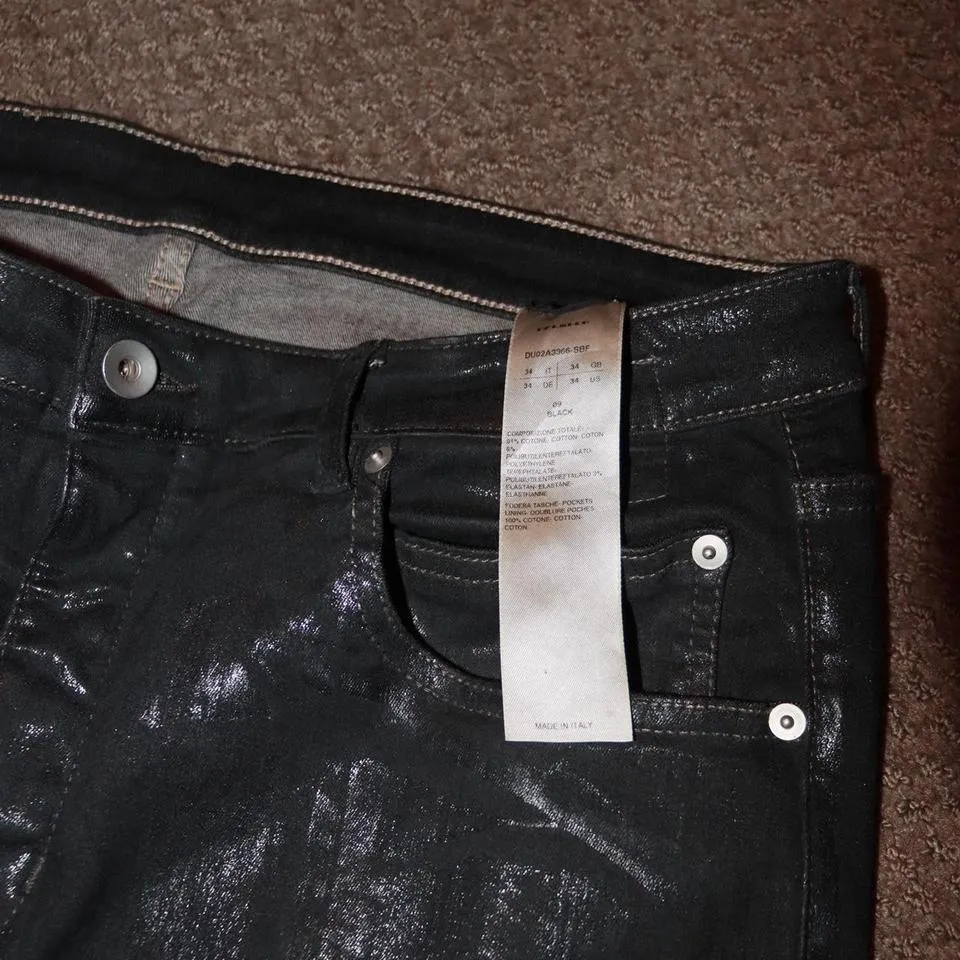 Rick Owens DRKSHDW Men's Black Jeans