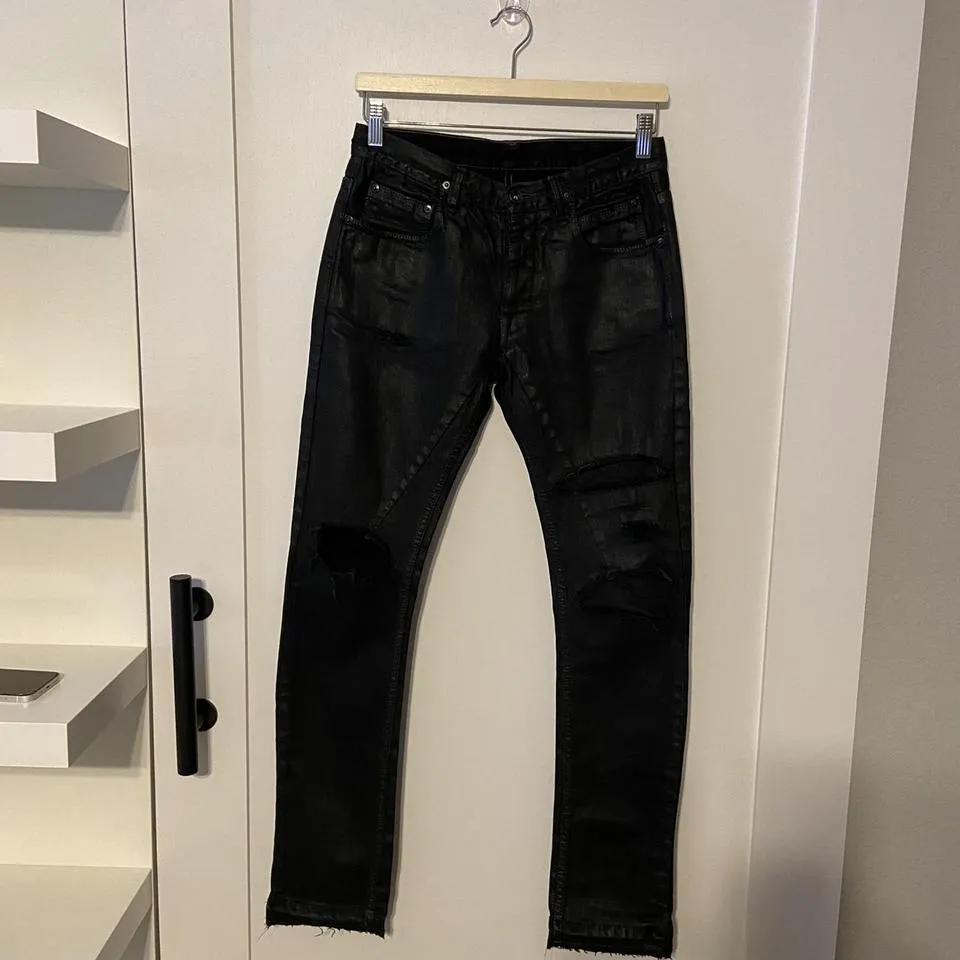 Rick Owens Men's Black Jeans
