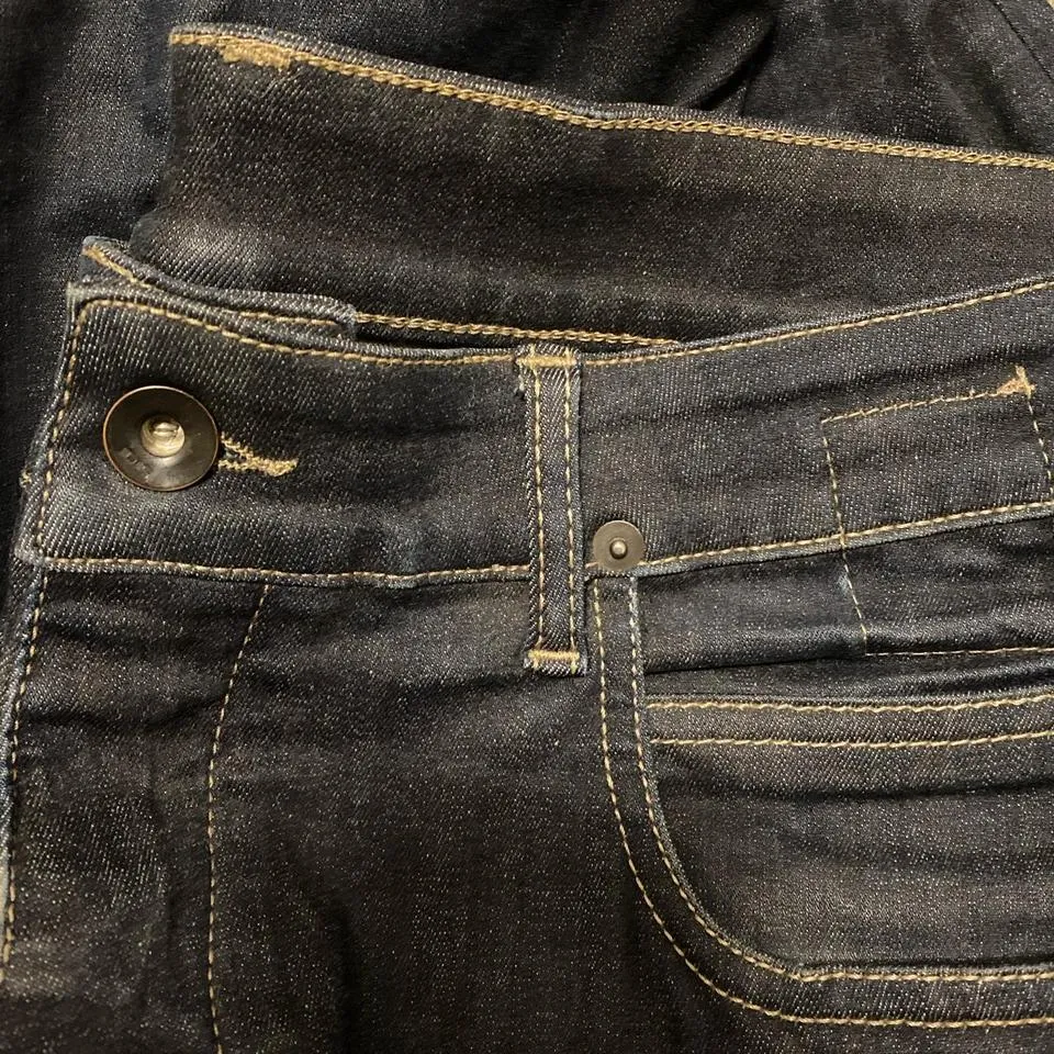 Rick Owens Men's Navy Jeans