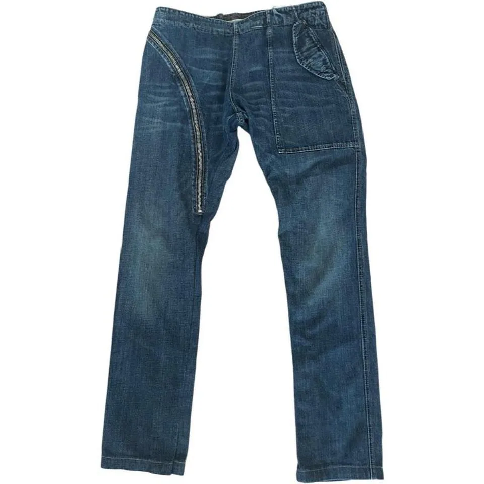 Rick Owens Men's Blue Jeans