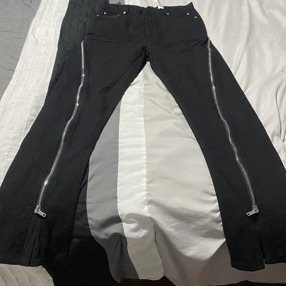 Rick Owens Men's Black Jeans