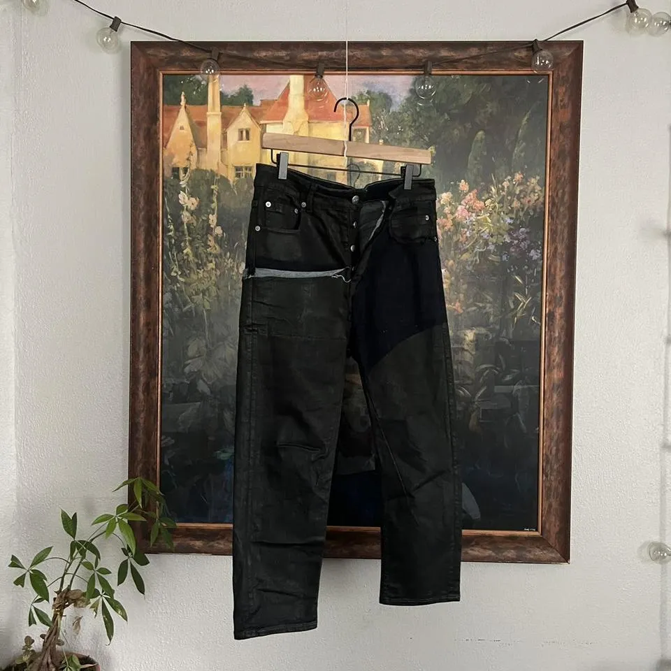 Rick Owens Men's Black Jeans