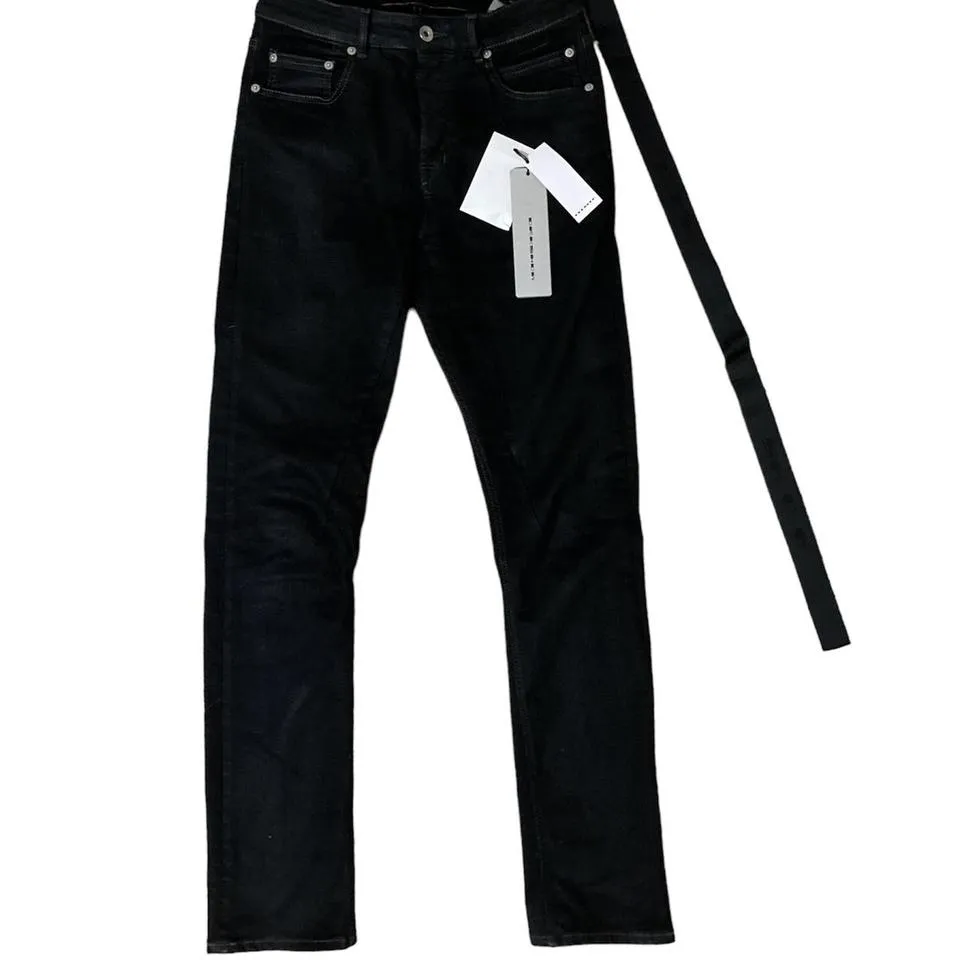 Rick Owens Men's Black Jeans