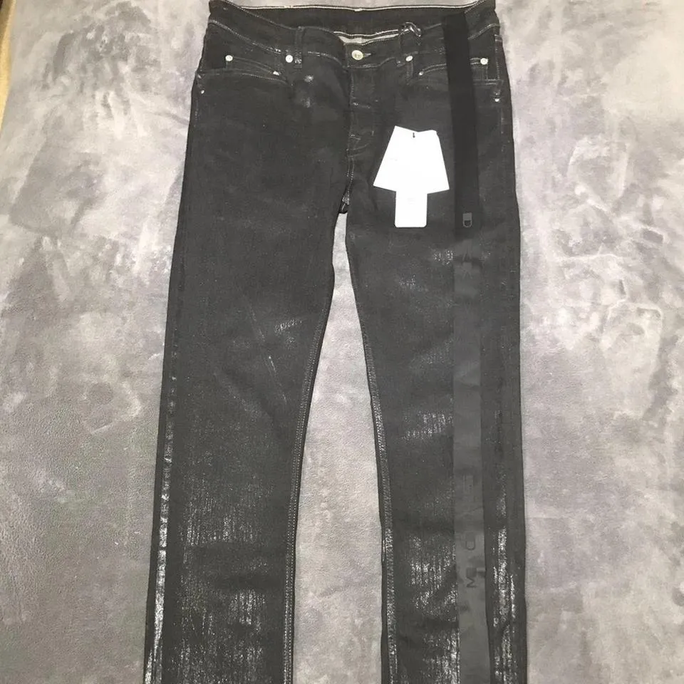Rick Owens Men's Black Jeans