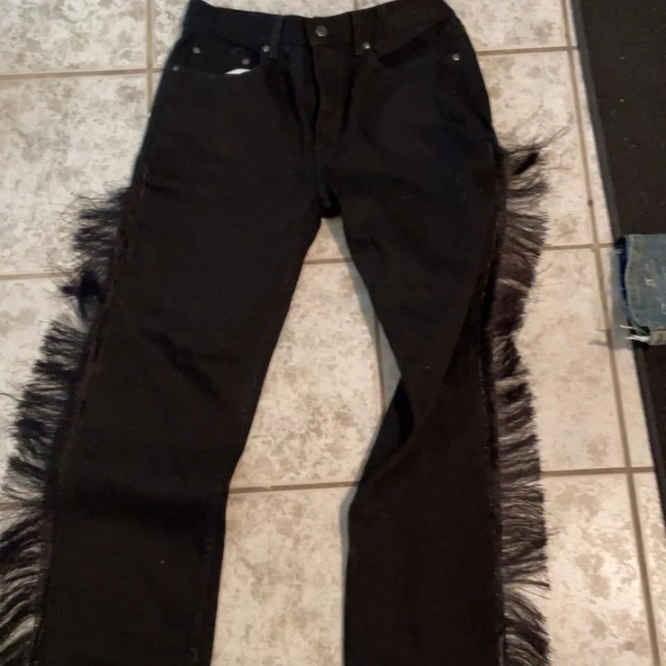 Rick Owens Men's Black Jeans